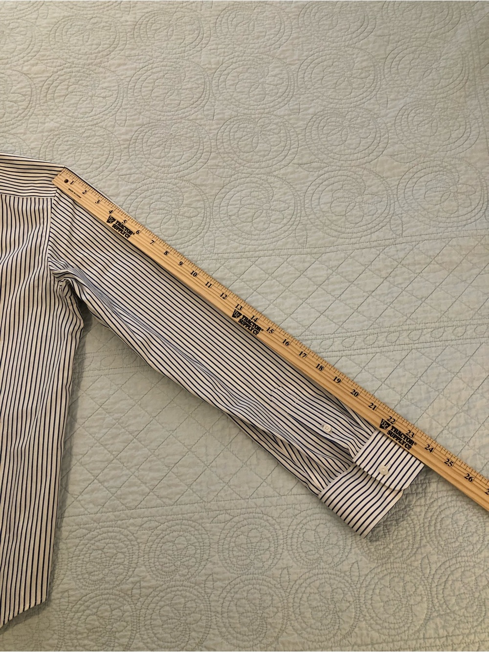 Lauren Ralph Lauren striped button down shirt. Size medium. - Picture 9 of 9